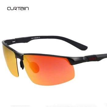 Мъжки поляризирани слънчеви очила за нощно шофиране, модни алюминиево-магниевые очила, индивидуални модни нюанси 0