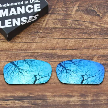 Millerswap Устойчиви на корозия и в Морска вода Поляризирани Сменяеми Лещи за Слънчеви очила Oakley X Squared Сини Огледални (Само обектив)